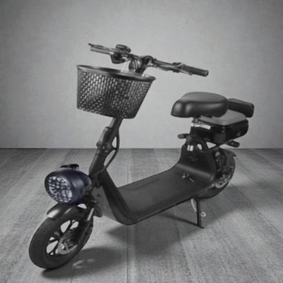 صورة سكوتر أبو سلة 12 – تصميم مريح مع إضاءة وشاشة